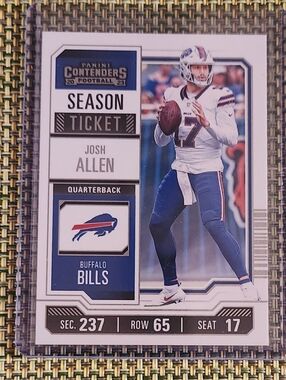 Josh Allen Football Card